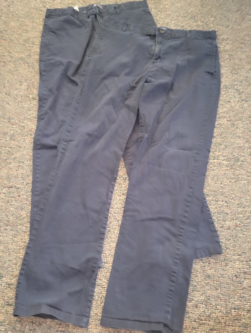 The Children's Place Navy Blue Kids Chino Pants- 2 Pair